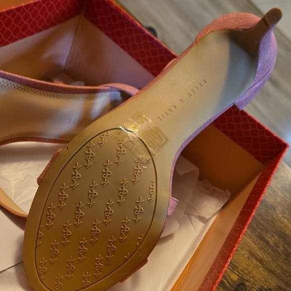 Kelly & Katie Pink Strappy Heels - Picture 3 of 3
